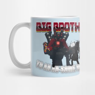 Skibidi Toilet Autism Brother Titan Speakerman Mug